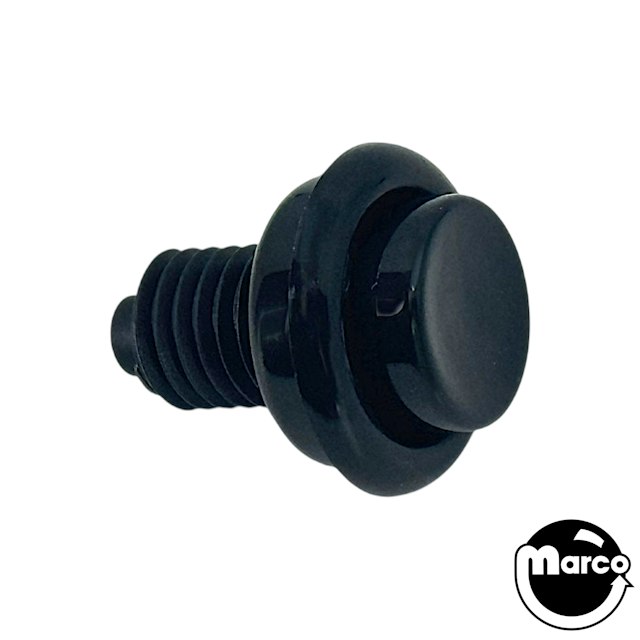 Flipper Pushbutton Upgraded - 1-1/8" BLACK