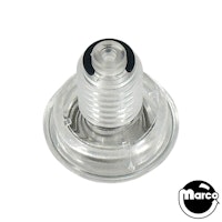 Flipper Pushbutton Upgraded - 1-1/8" CLEAR