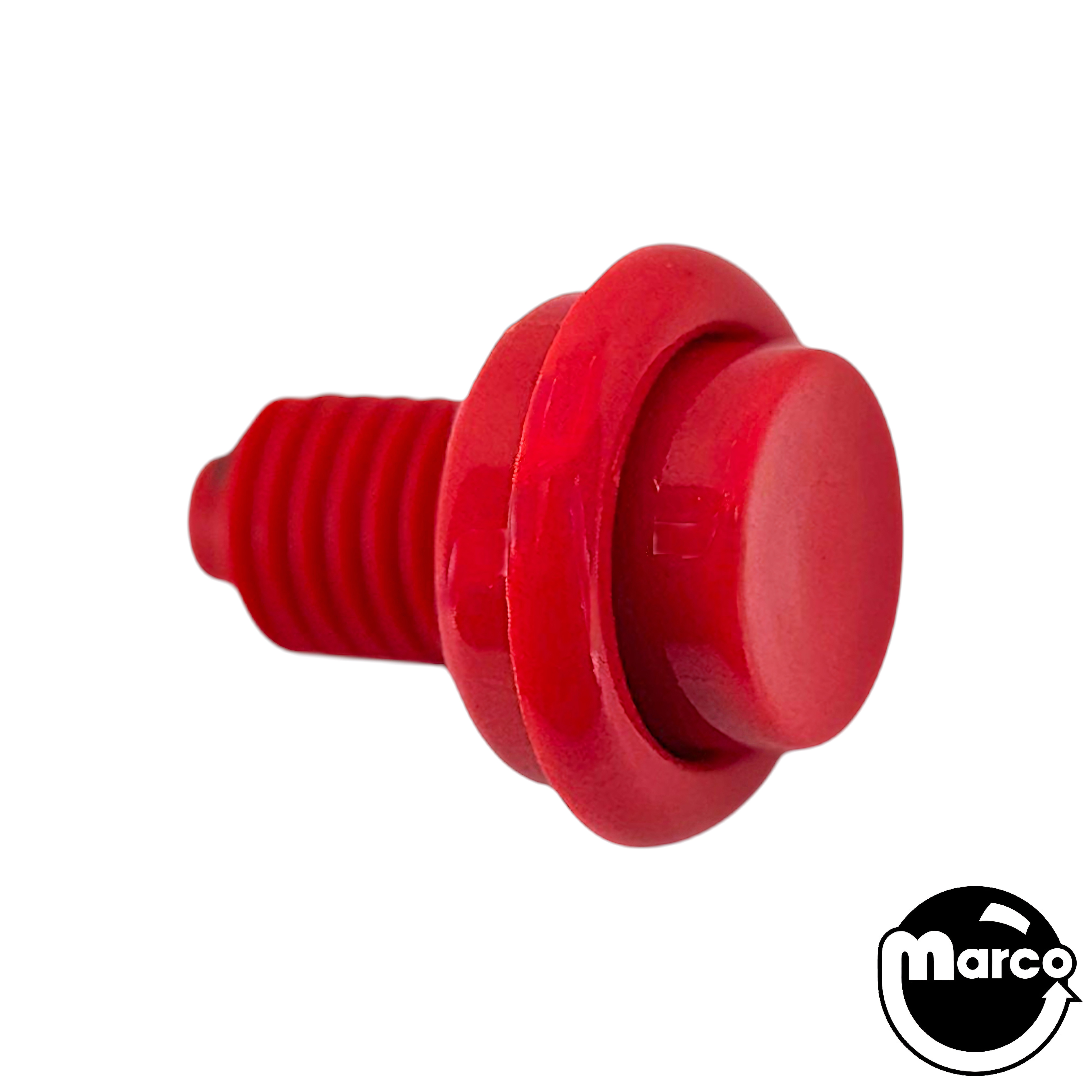 Flipper Pushbutton Upgraded - 1-1/8" RED
