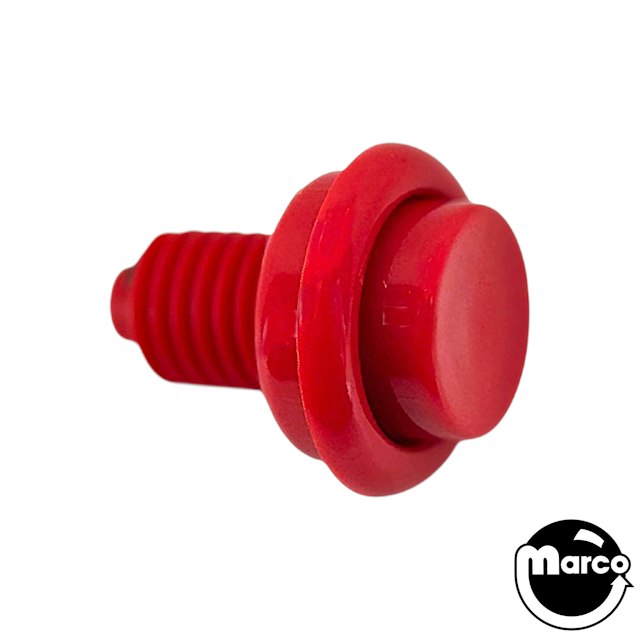 Flipper Pushbutton Upgraded - 1-1/8" RED