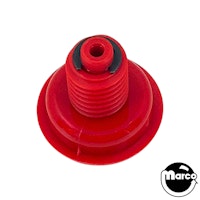 Flipper Pushbutton Upgraded - 1-1/8" RED