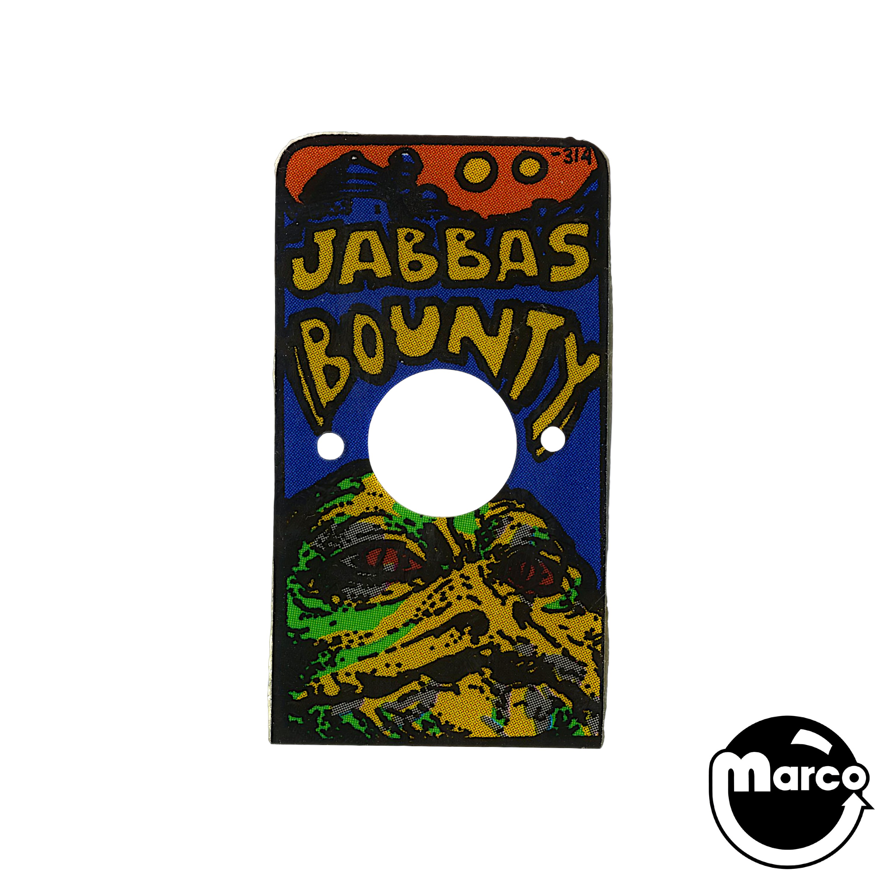 STAR WARS (Data East) "Jabba's Bounty" Playfield Plastic