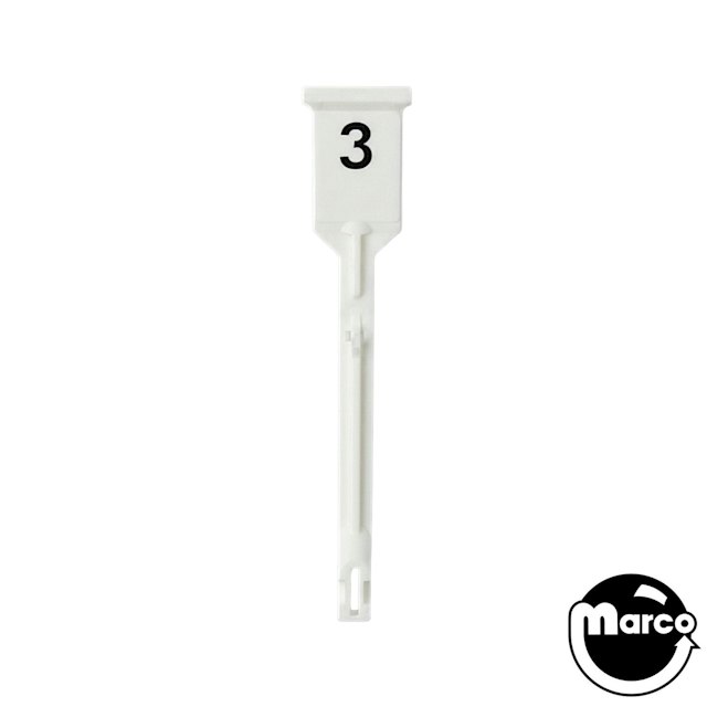 Stern SEI Black '3' Drop Target