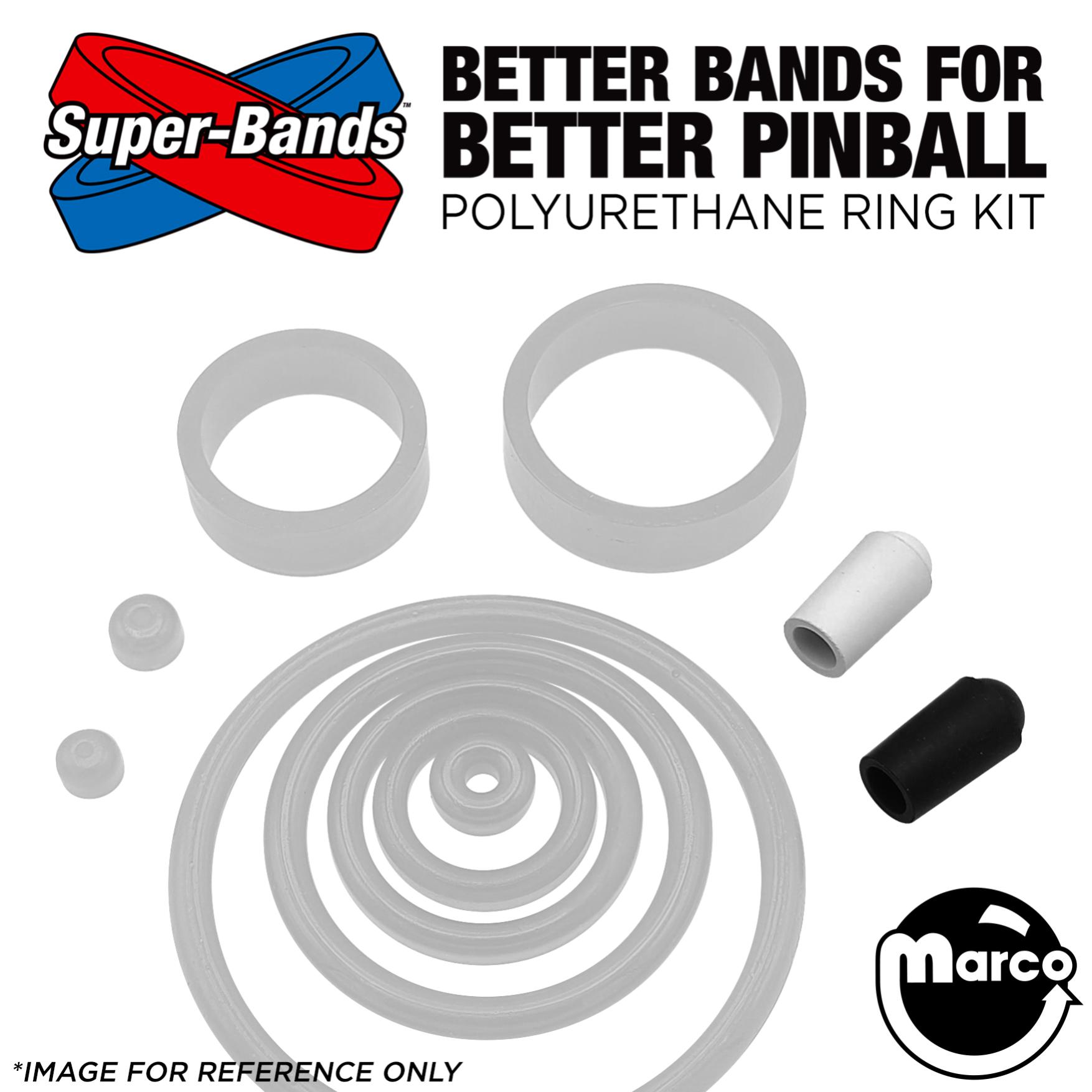 FALLOUT PREM/LE (Stern) Super-Bands Polyurethane Ring Kit WHITE