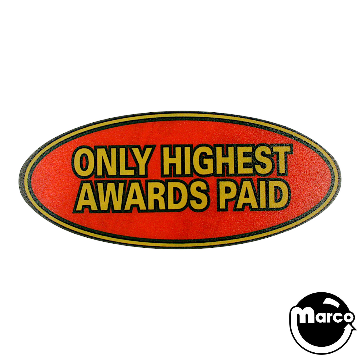 TITANIC (Sega) Decal Awards Paid