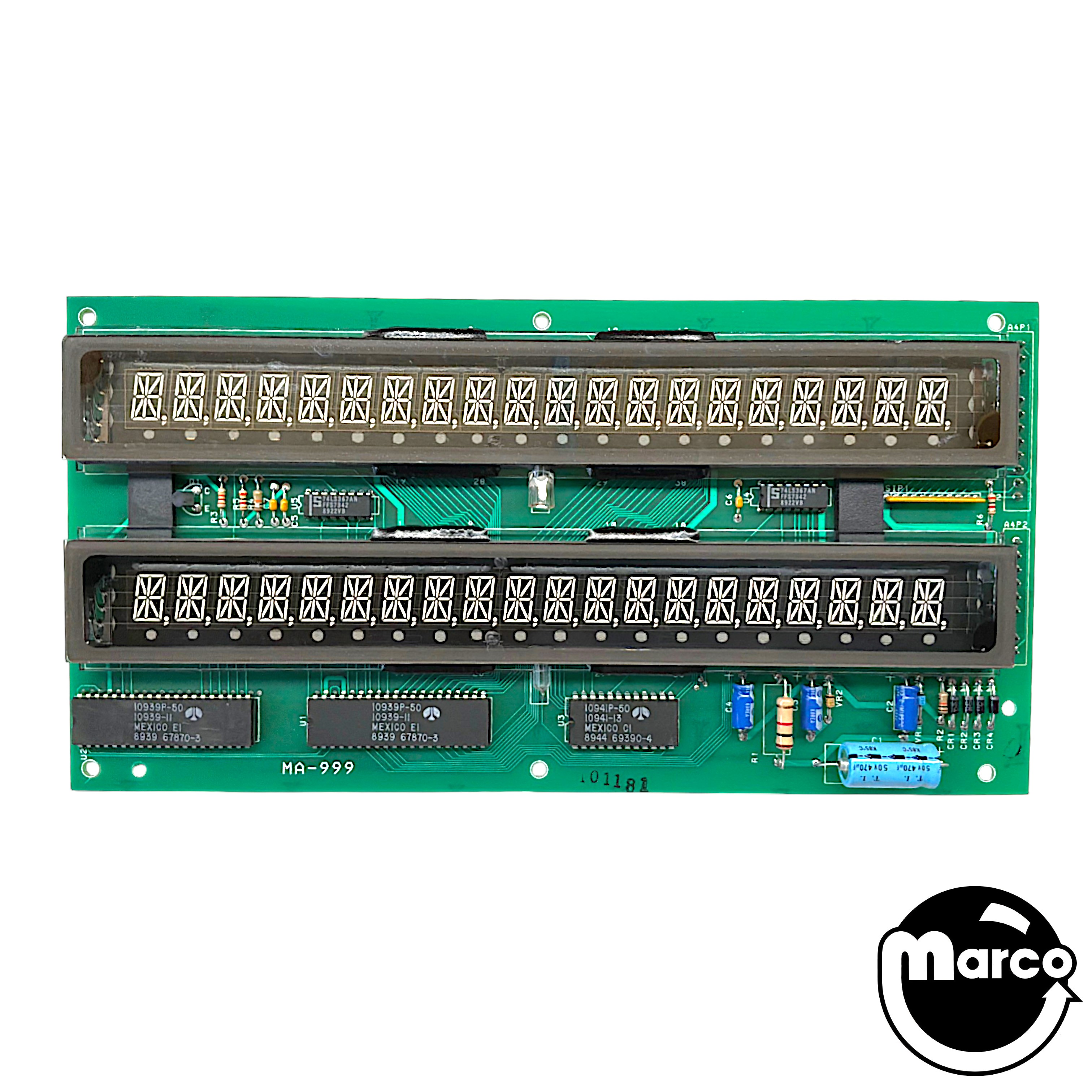 Display module Gottlieb® 20 digit alpha