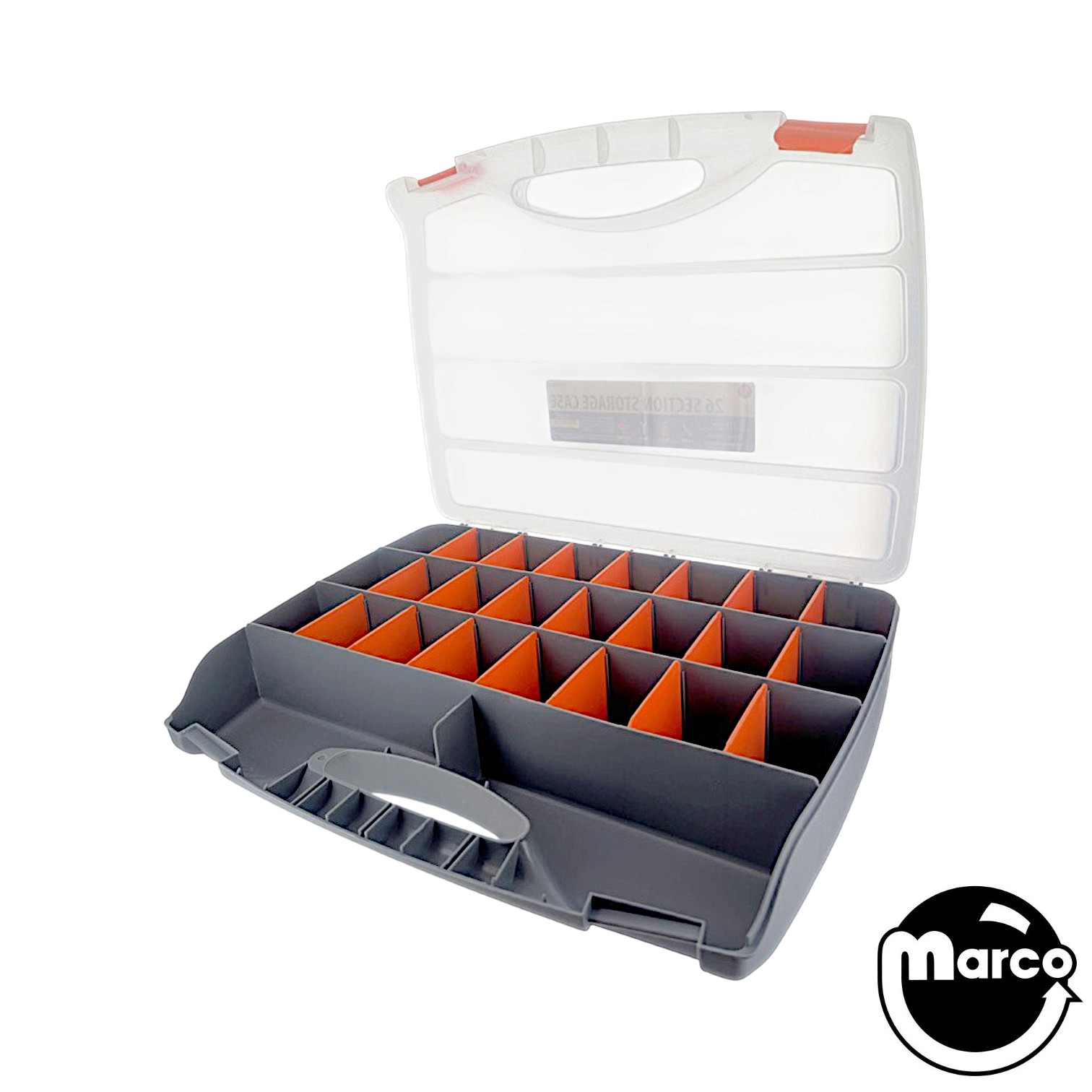 26 Section Storage Box 18 x 12 x 3 inches