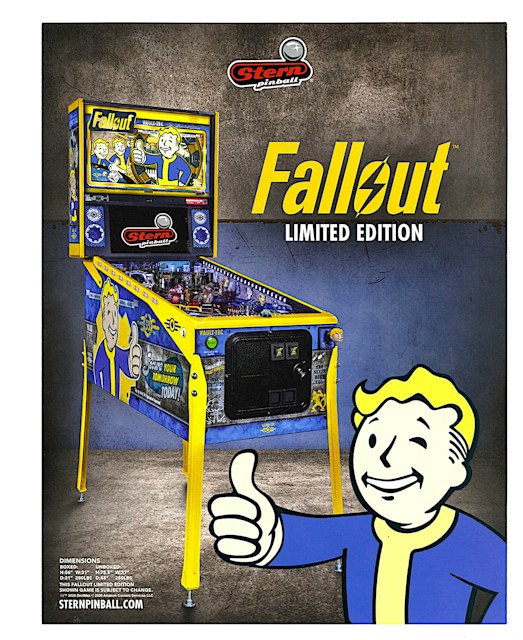 FALLOUT LE (Stern) Flyer