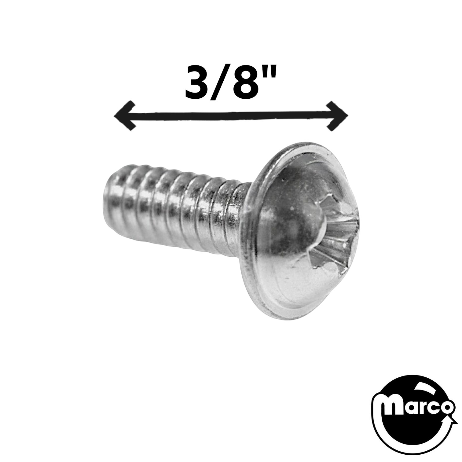Machine Screw 6-32 x 3/8 inch p-rwh