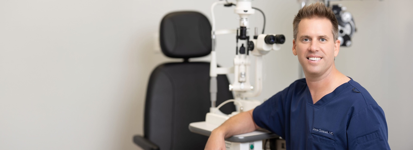Dr Gorscak in exam room