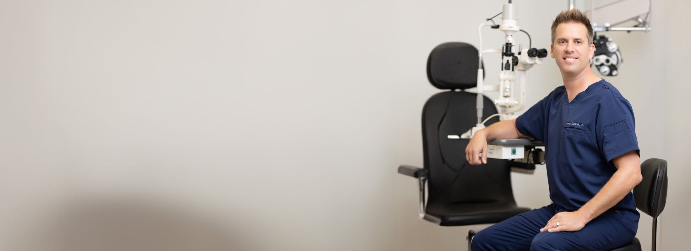 Dr. Gorscak in exam room