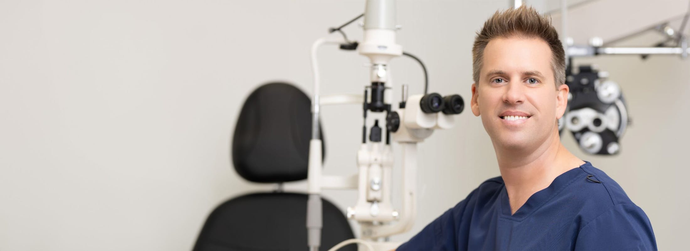 Dr. Gorscak in exam room