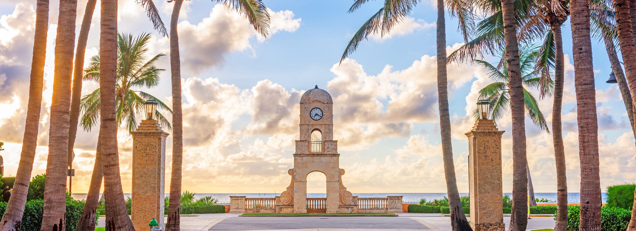 Nice architectural building next to the sea.
