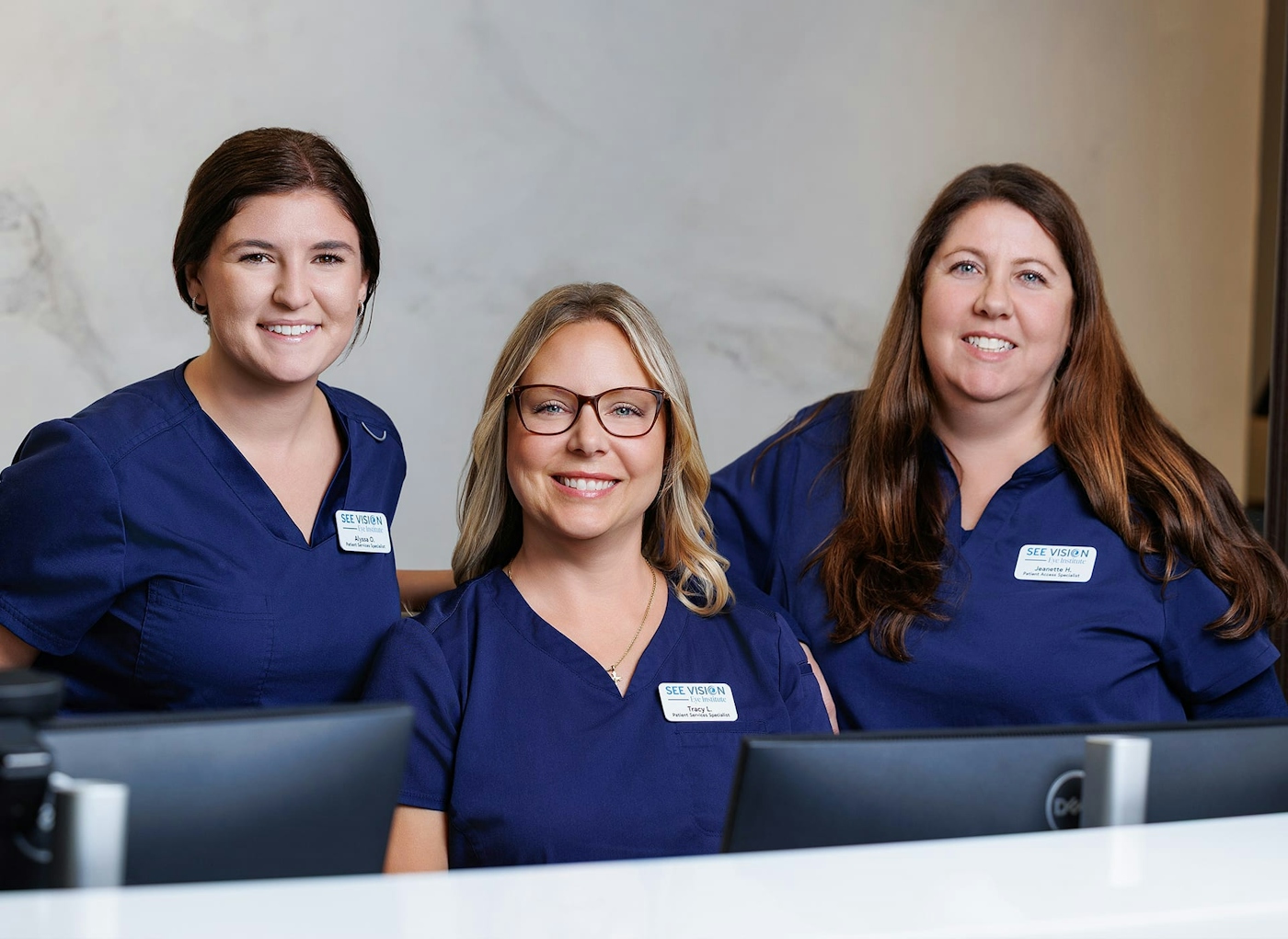 Staff at See Vision Eye