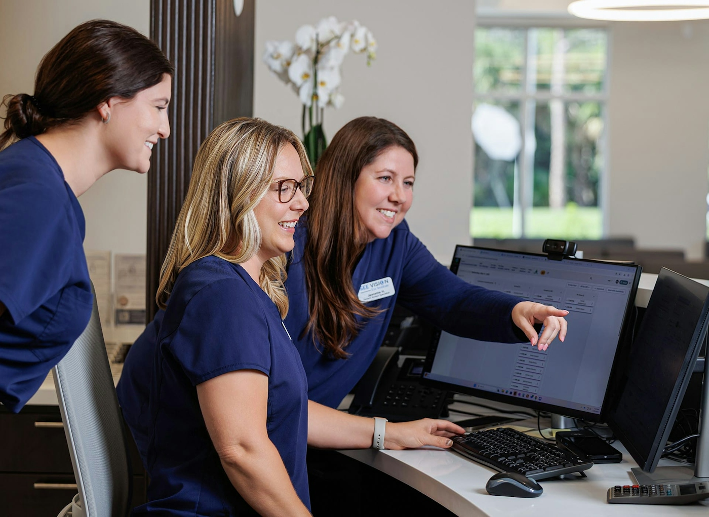 Front desk of See Vision Eye