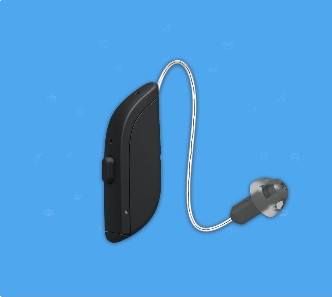 Image of a Receiver in Canal hearing aid