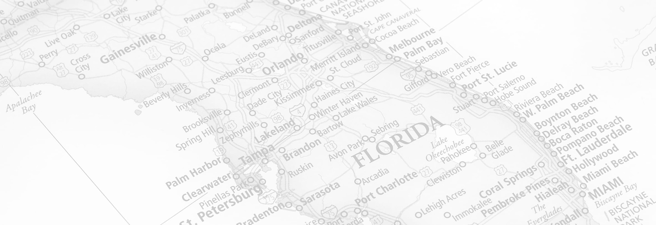 map of florida