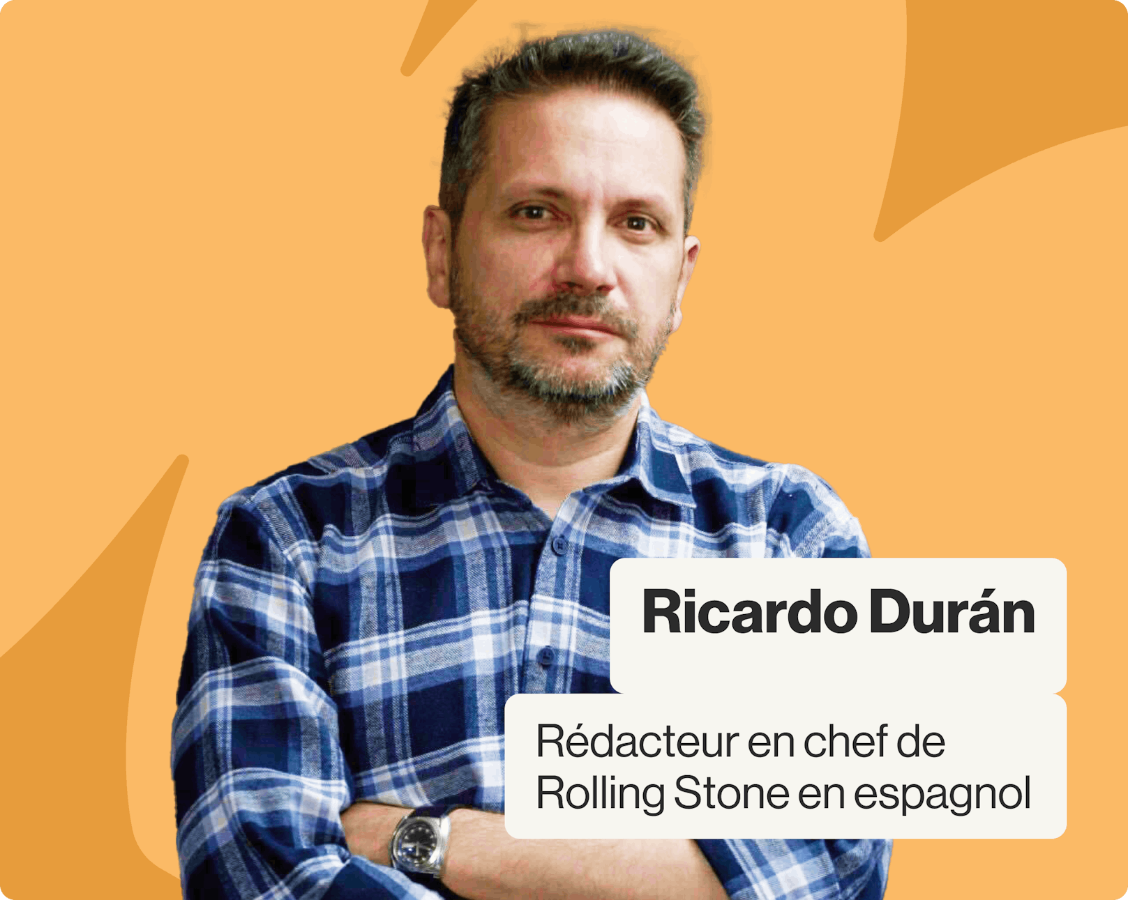 Ricardo Duran - Rédacteur en chef de Rolling Stone en Espagnol