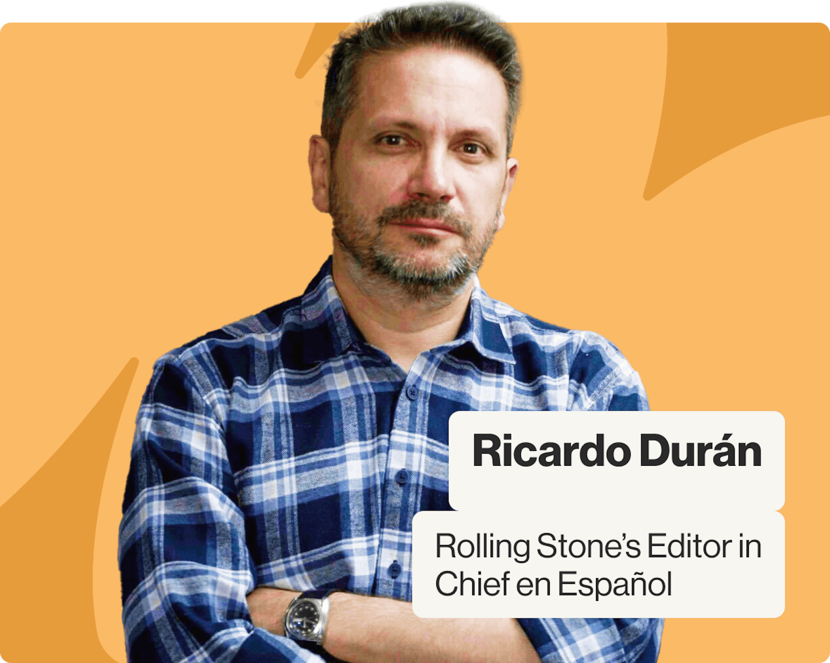 Ricardo Duran, Rolling Stone's Editor in Chief en Espanol
