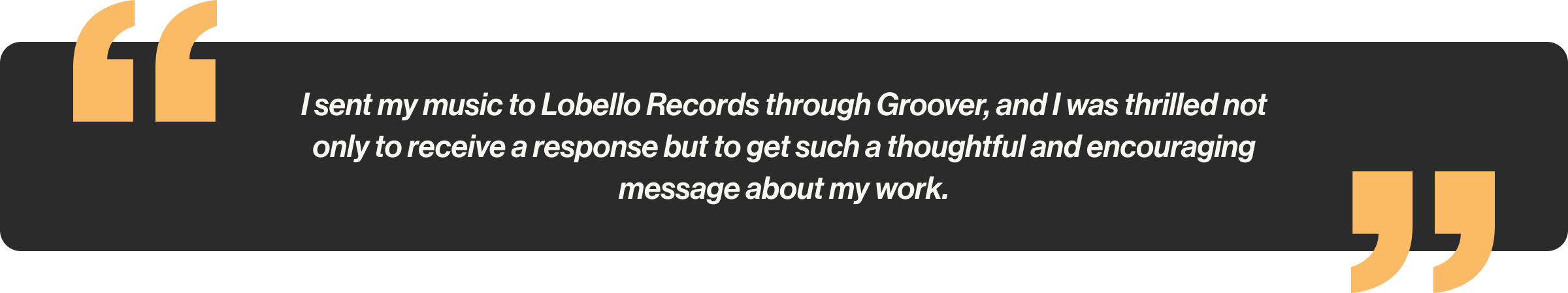 R.W. Smith on Groover