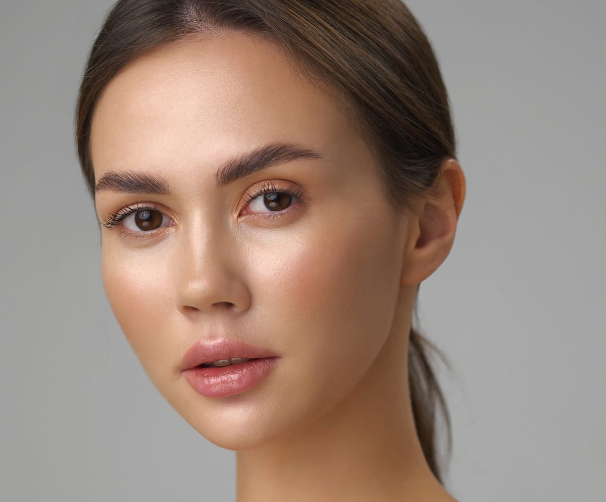 Close-up of woman's face