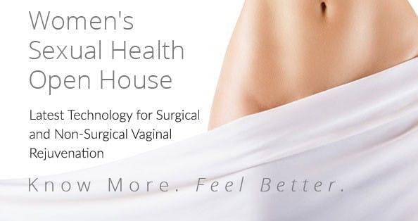 Advertisement for vaginal rejuvenation