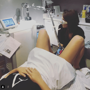 doctor performing a procedure
