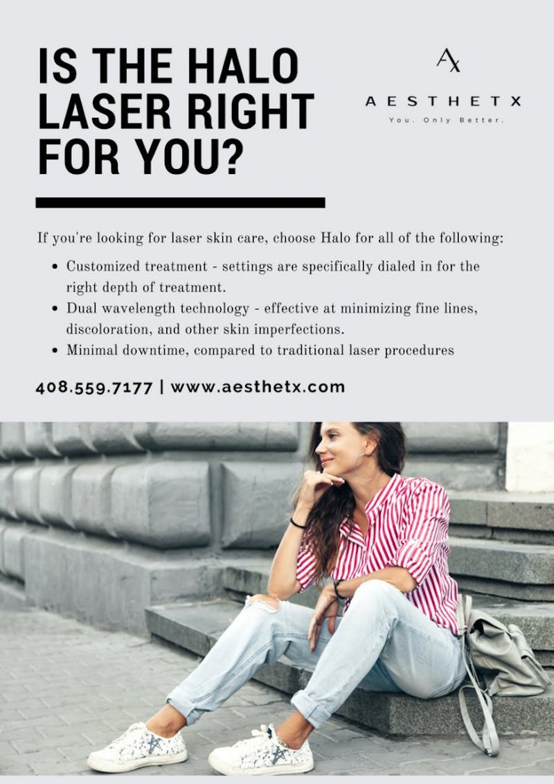 Advertisement for Halo Laser