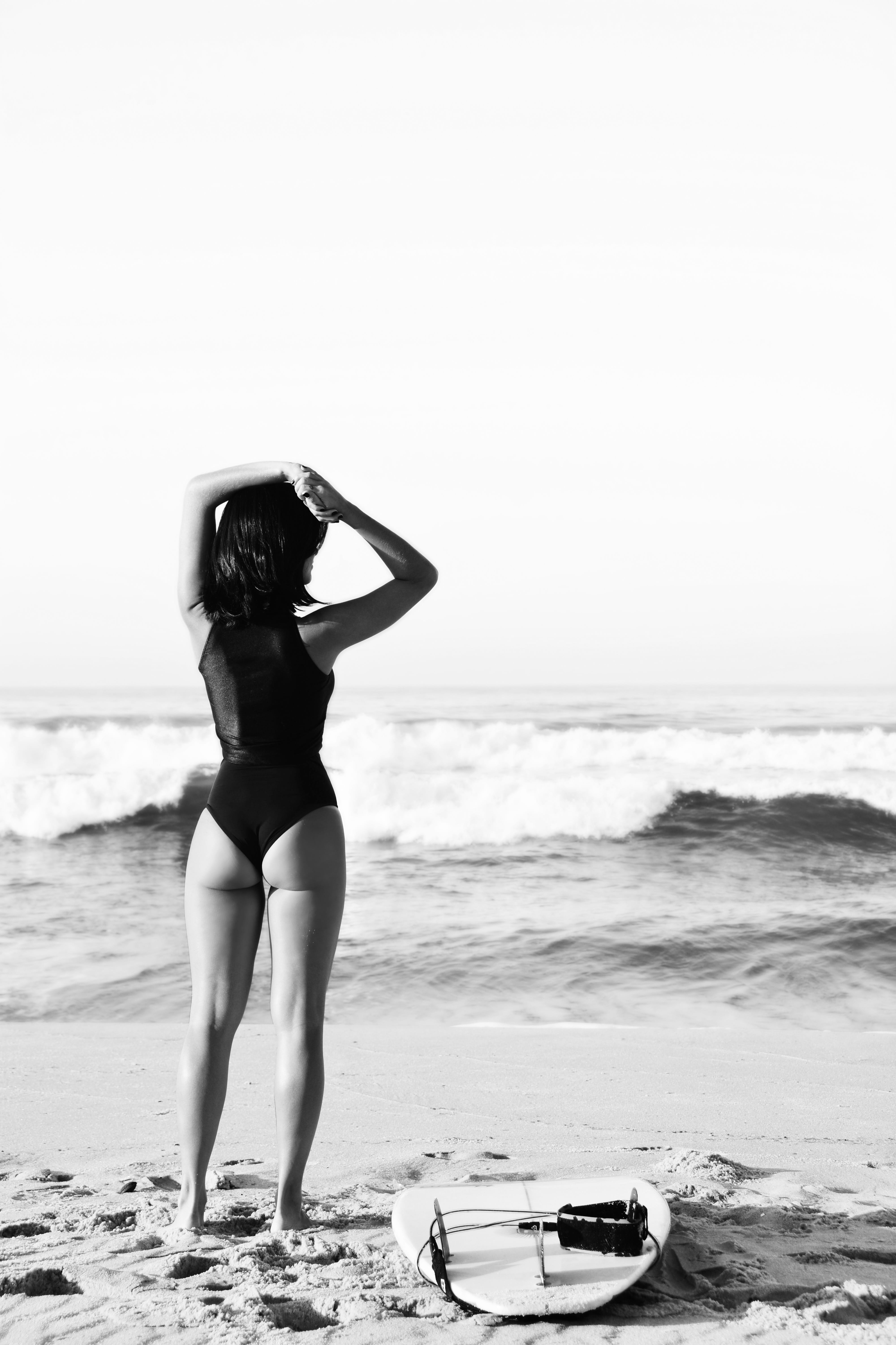 Woman at a beach