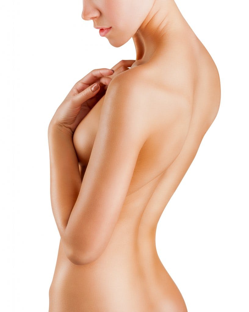 Woman's back