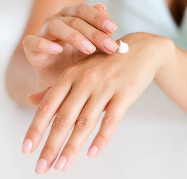 Person's hands