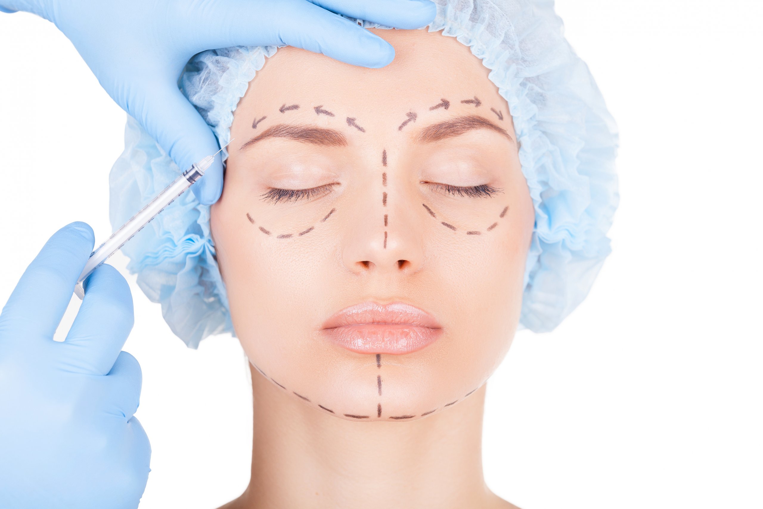 Facial fat transfer demonstration