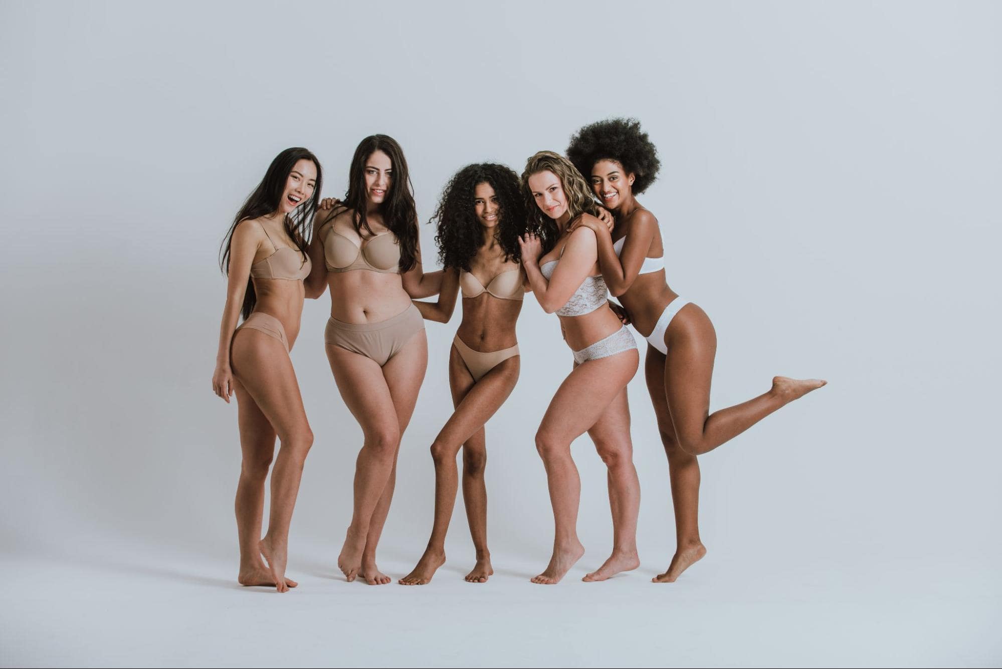 Women in underwear