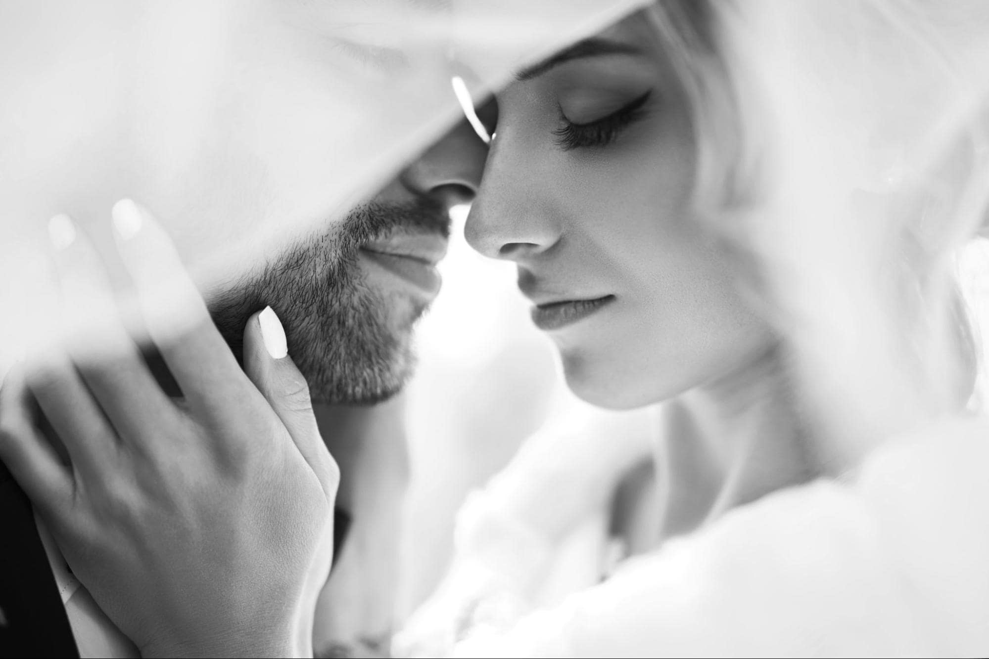 wedding photo of a couple