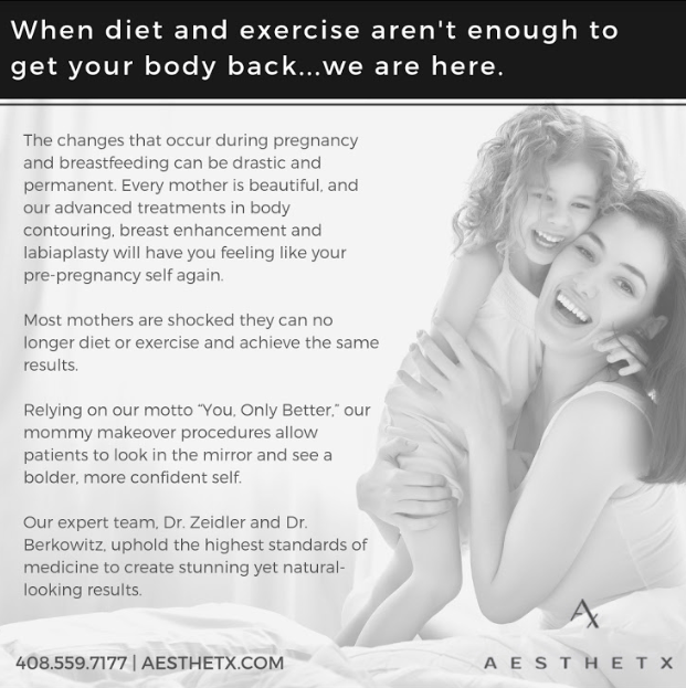 mommy makeover infographic