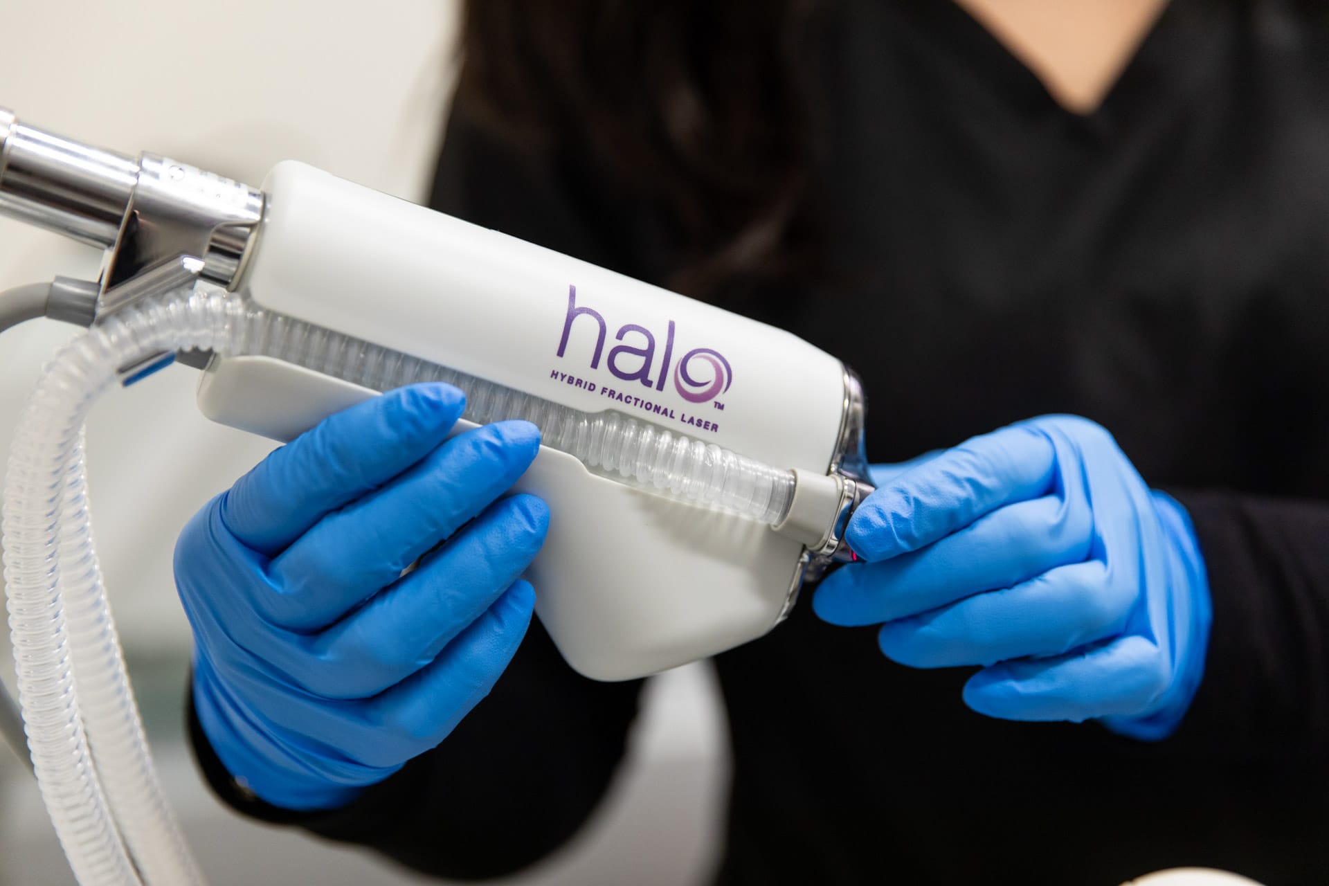 halo laser device