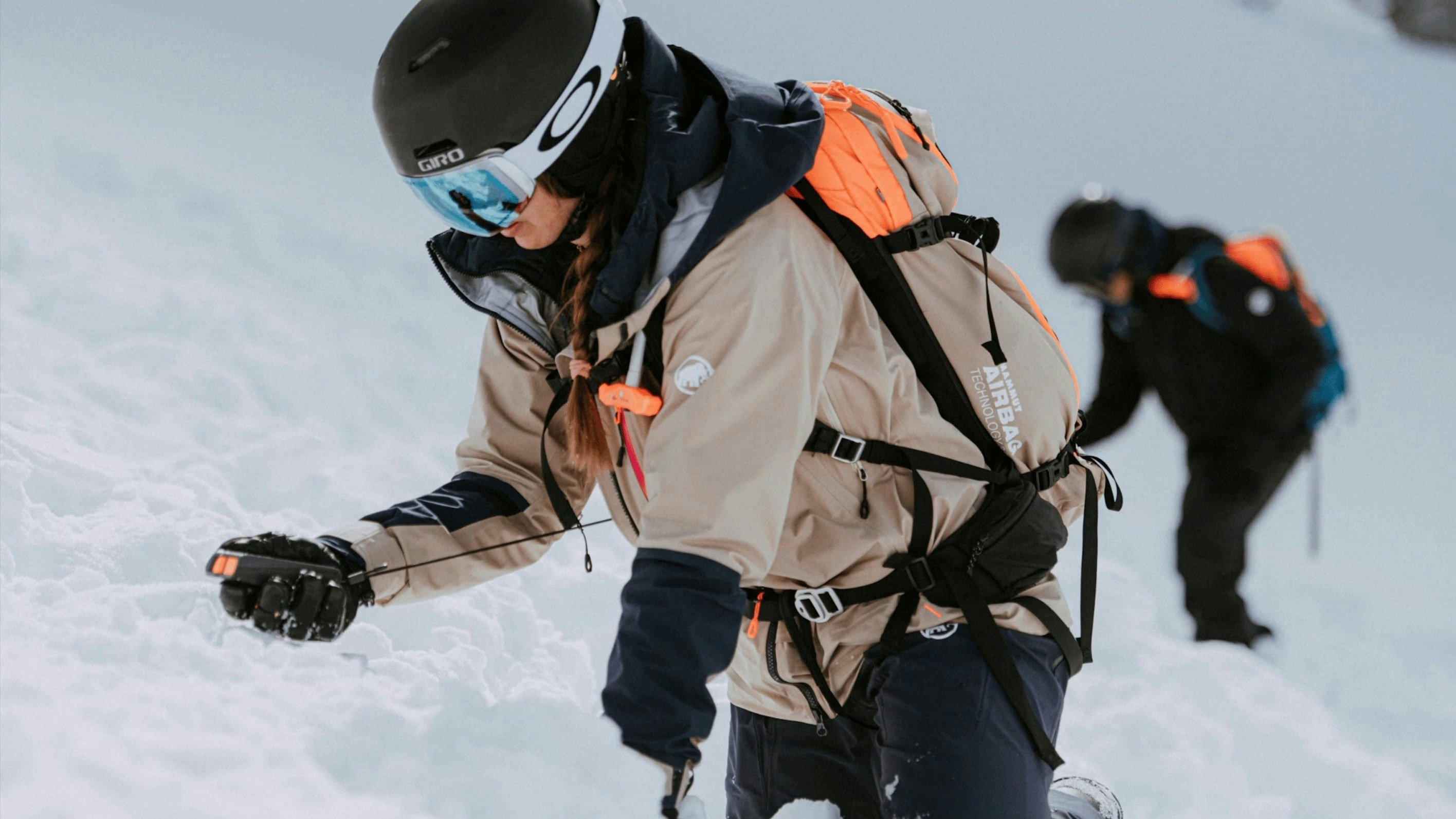 Suchende Lawine mit Barryvox