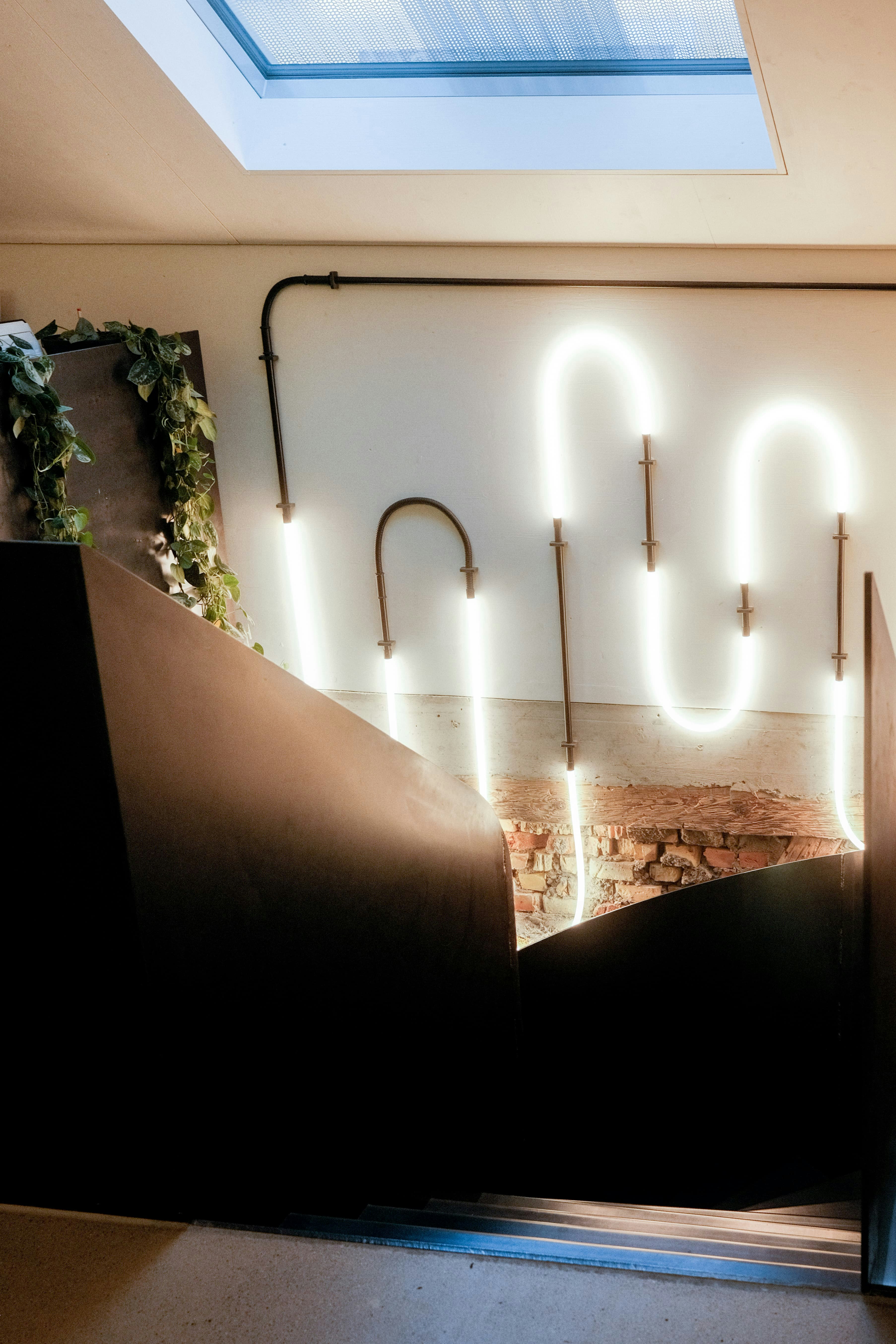 light installations in the dreipol AG office