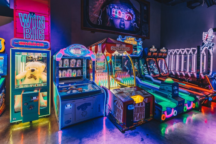 A lively venue offering activities, food, and entertainment for all ages and interests.