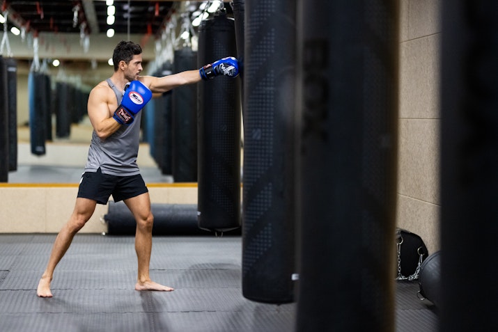 Dedicated fitness studios and training zones equipped for various workout styles.