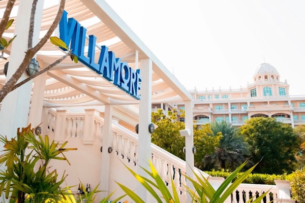 Villamore, Kempinski Hotel Palm Jumeirah Mediterranean-inspired dining experience with elegant decor and ocean views