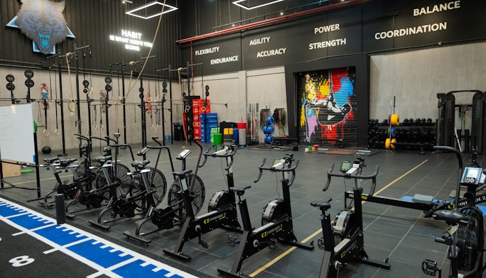 LevelUp Gyms Open industrial gym