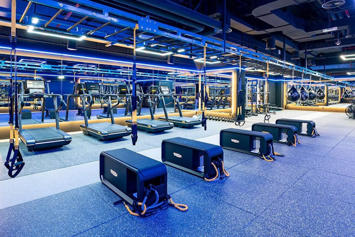 Workout boxes and treadmills