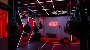 Boxing fitness studio