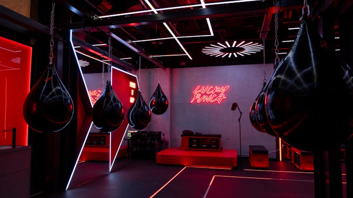 Boxing fitness studio