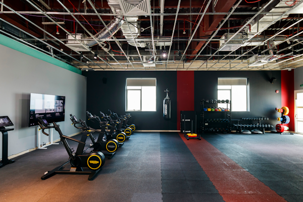 GRITNCODE Gym space, withh equipment