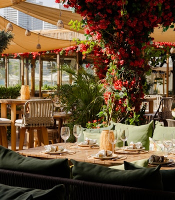 Surf Club Dining area