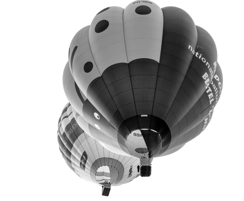 Hot air balloons