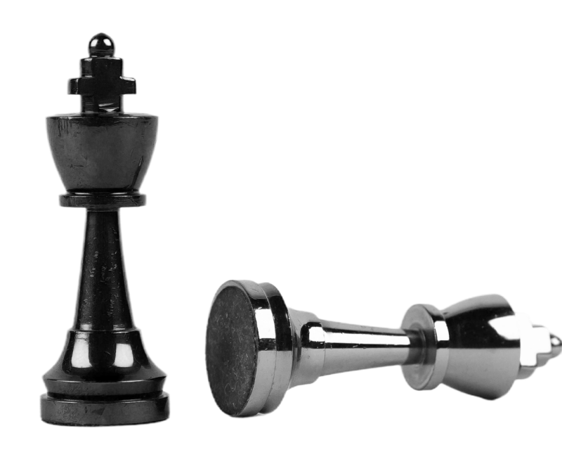 2 chess pieces