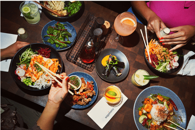 People eating
